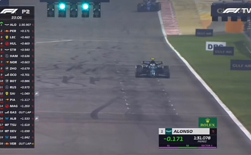 La 33 de Fernando Alonso pole provisional