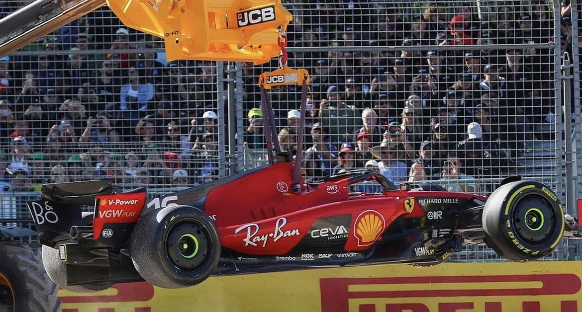 the red flag race ferrari