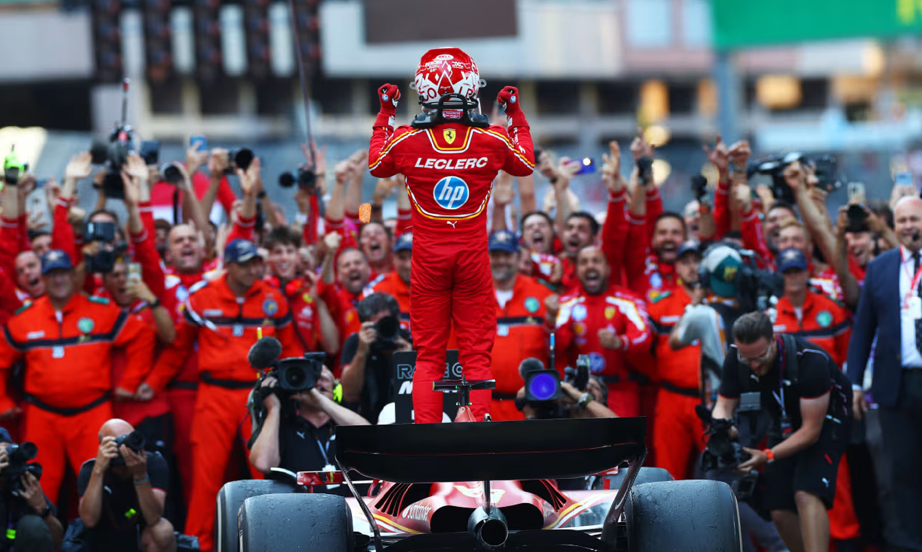 Leclerc Monaco Win
