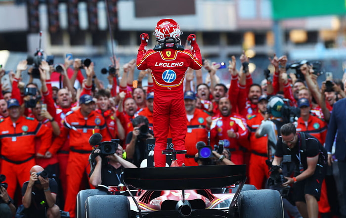 Leclerc Monaco Win